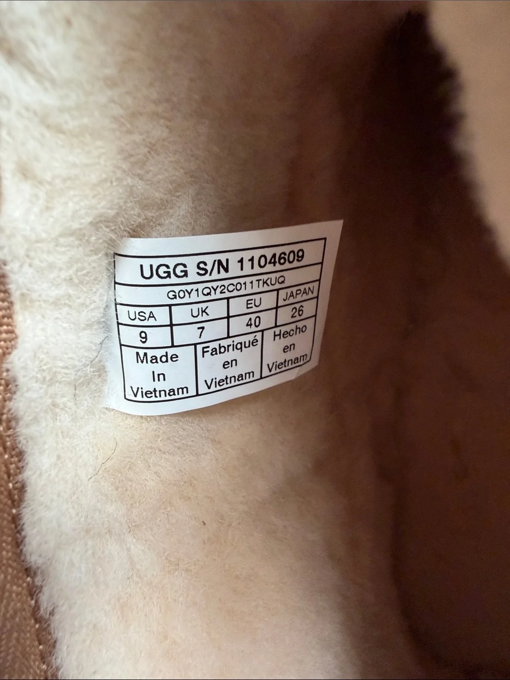 New Ugg Women’s Size 9 Classic Femme Mini Wedge Bootie